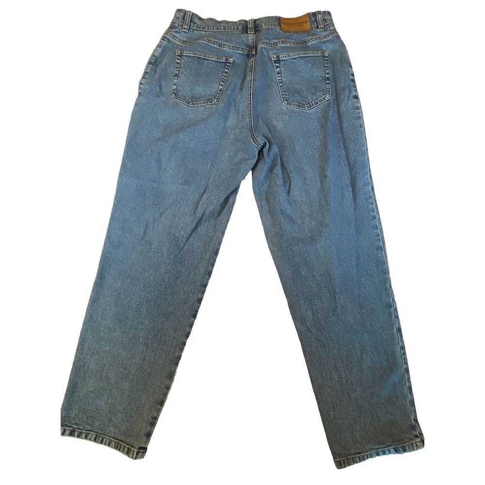 Polo Ralph Lauren Jeans Co Women's 8P Blue classic stretch High Rise Momcore - Picture 9 of 9